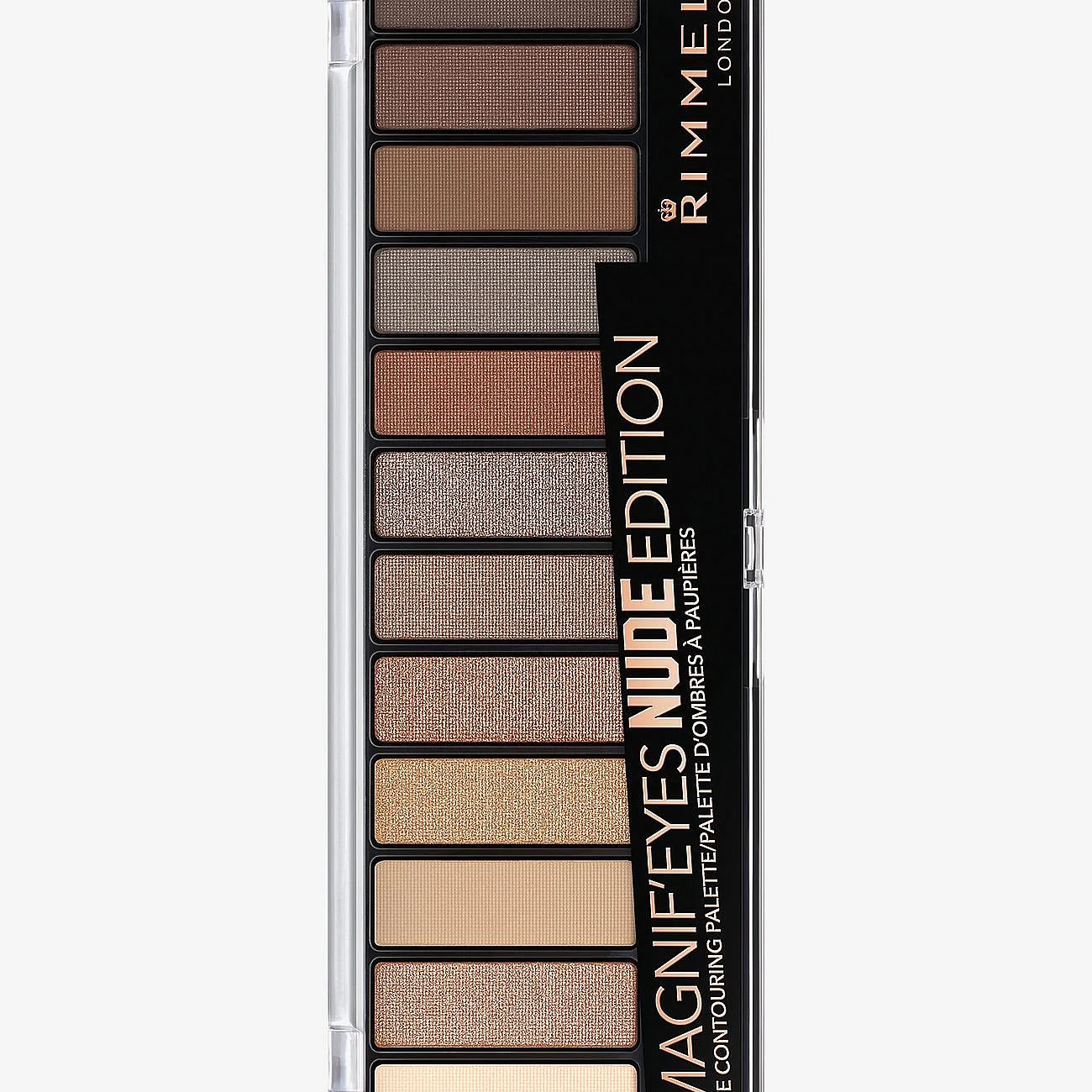 Rimmel Magnif’ Eyes Palett för ögonskugga Skugga 001 Nude Edition 14.16 g