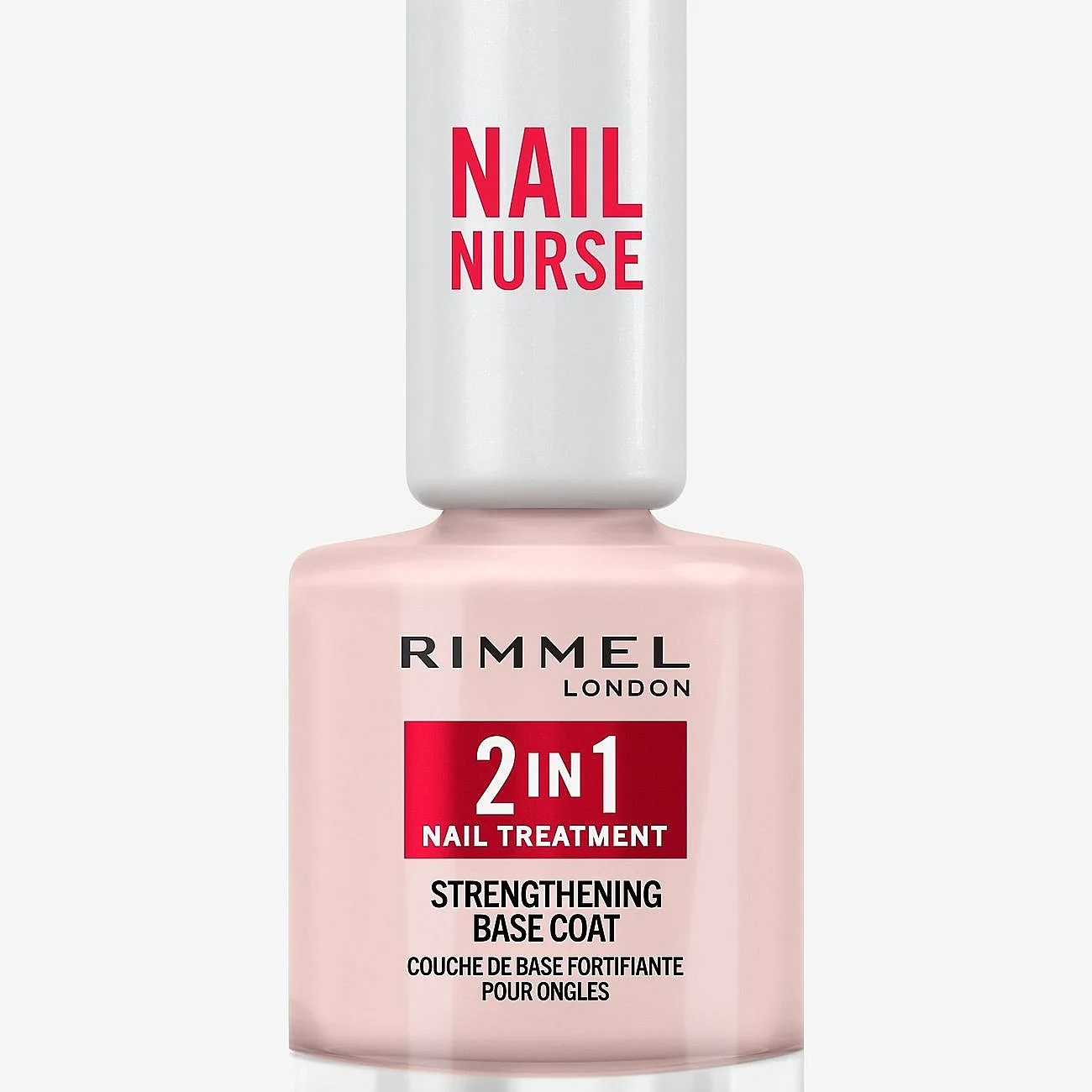 Rimmel Nail Nurse 2-in-1 Nagellacksbas med åtstramande effekt 12 ml