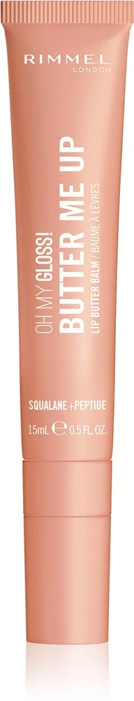 Rimmel Oh My Gloss! Butter Me Up Fugtgivende læbepomade Skygge 006 Chai 15 ml