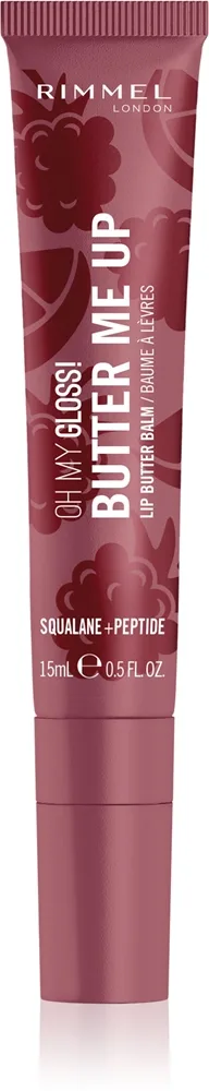 Rimmel Oh My Gloss! Butter Me Up kosteuttava huulibalsami sävy 009 Virgin Cosmo 15 ml