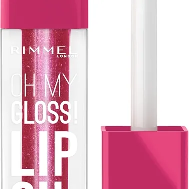 Rimmel Oh My Gloss! Lip Oil Läppolja med återfuktande effekt Skugga 007 Fuschia Punch 4.5 ml