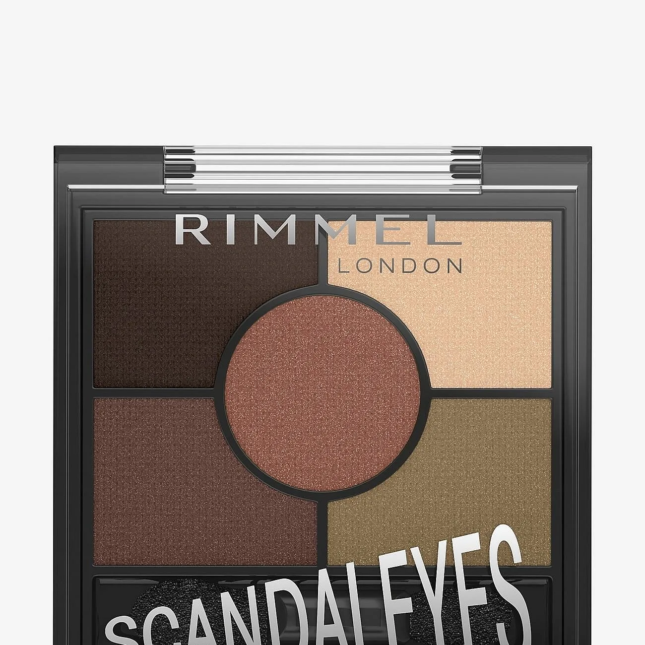 Rimmel Scandal 5 Pan Palette 002 Brixton Brown - Nude - 4 ML