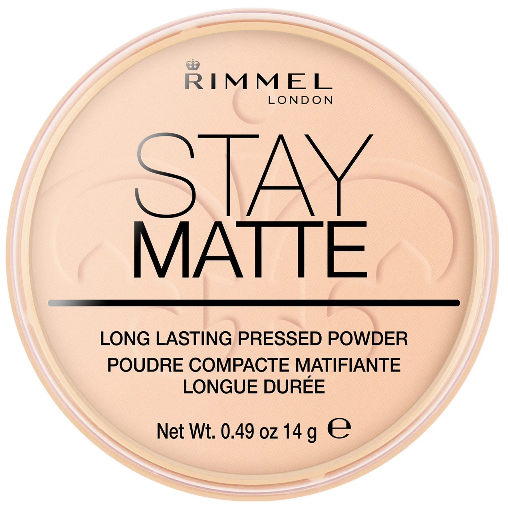 RIMMEL Stay Matte Pressed Powder 14 gr.- 006 Warm beige 14 g - 006 Warm beige
