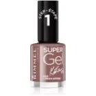 Rimmel Super Gel By Kate Nagellacksgel utan UV / LED tätning Skugga 020 Urban Affair 12 ml
