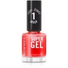 Rimmel Super Gel Nagellacksgel utan UV / LED tätning Skugga 011 Berry Glace 12 ml