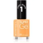 Rimmel Super Gel Nagellacksgel utan UV / LED tätning Skugga 046 Zest Of Friends 12 ml