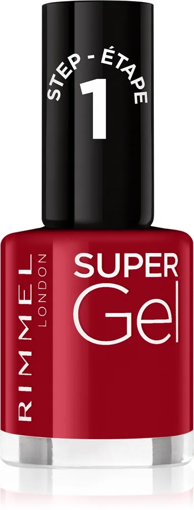 Rimmel Super Gel Geleneglelak uden UV/LED forsegling Skygge 056 Sexy Santa 12 ml