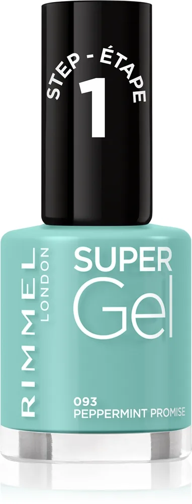 Rimmel London Super Gel Neglelak 093 Peppermint Promise 12 ml