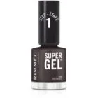Rimmel Super Gel Nagellacksgel utan UV / LED tätning Skugga 103 Brownie 12 ml