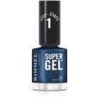 Rimmel Super Gel Nagellacksgel utan UV / LED tätning Skugga 104 Nautical 12 ml