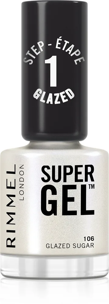 Rimmel Super Gel geelikynsilakka – UV/LED-lamppua ei tarvita sävy 106 Glazed Sugar 12 ml