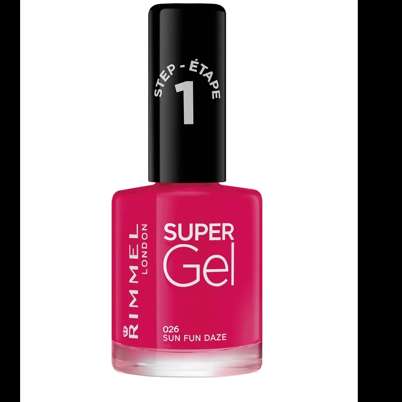 RIMMEL Super Gel Nail Polish - 024 Red Ginger - 024 Red Ginger 12 ml - - 024 Red Ginger