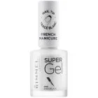Rimmel Super Gel Step 1 kynsilakka ranskalaiseen manikyyriin sävy 090 Porcelain 12 ml