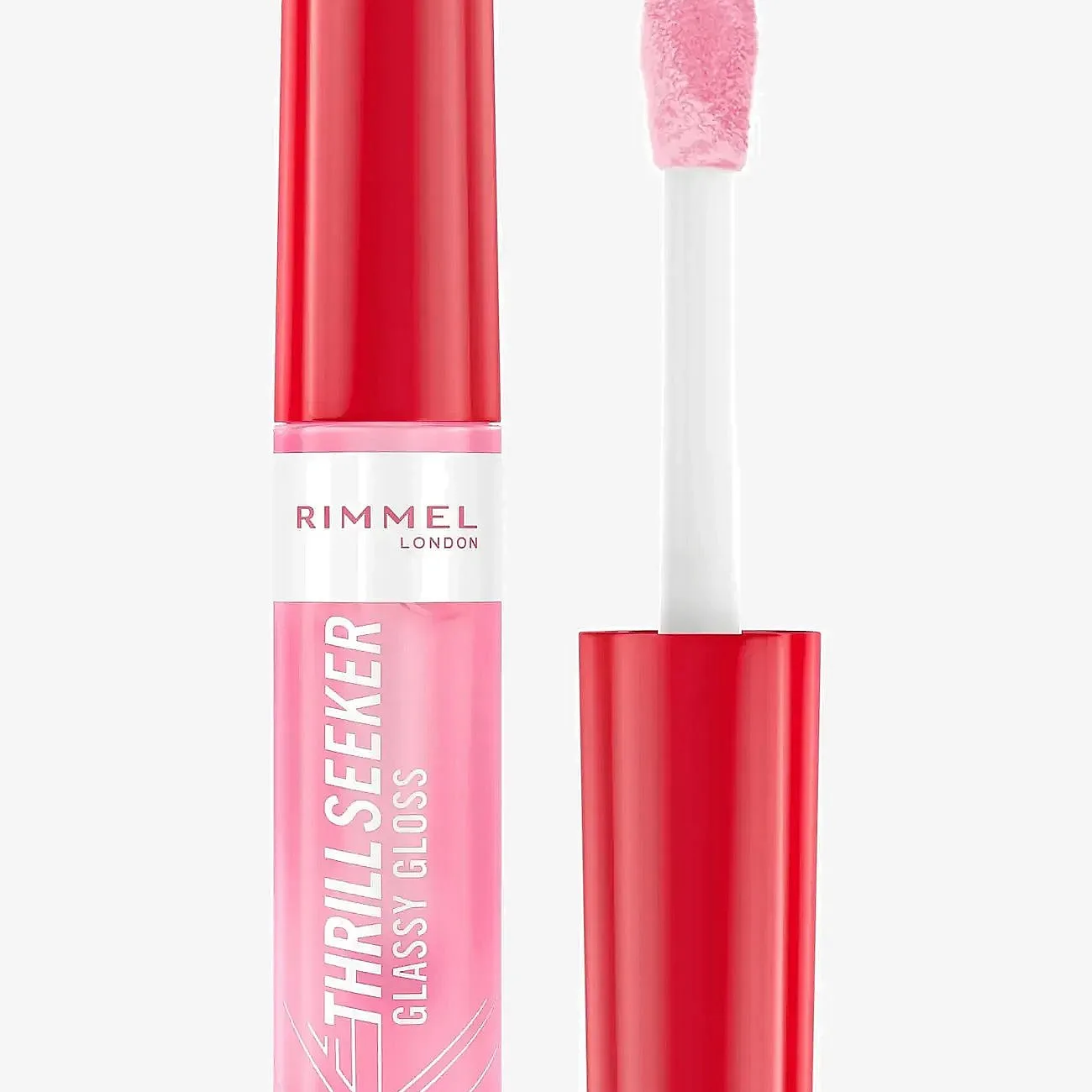 Rimmel Thrill Seeker Glassy Gloss Volymläppglans Skugga 150 Pink Candy 10 ml