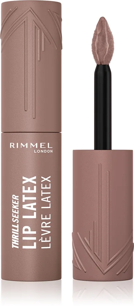 Rimmel Thrill Seeker Lip Latex Flydende læbestift Skygge 500 Cappuccino Light 6 ml
