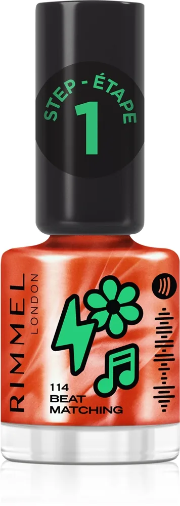Rimmel London Full Volume Super Gel Nai Polish 114 Beatmatching 1
