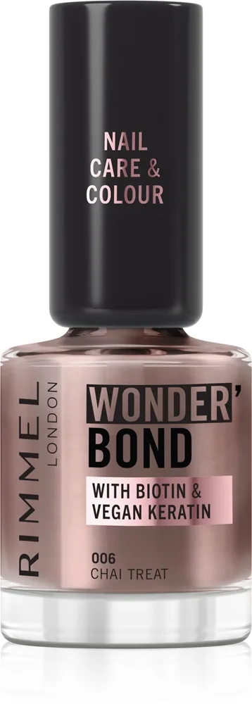 Rimmel Wonder'Bond Neglelak Skygge 006 Chai Treat 12 ml