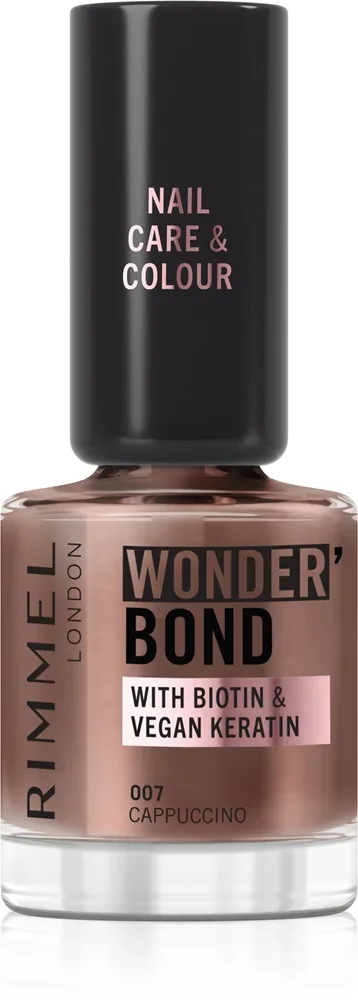 Rimmel Wonder'Bond Neglelak Skygge 007 Cappuccino 12 ml