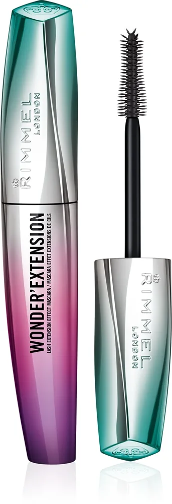 Rimmel Wonder'Extension pidentävä ripsiväri sävy 002 Brown Black 11 ml