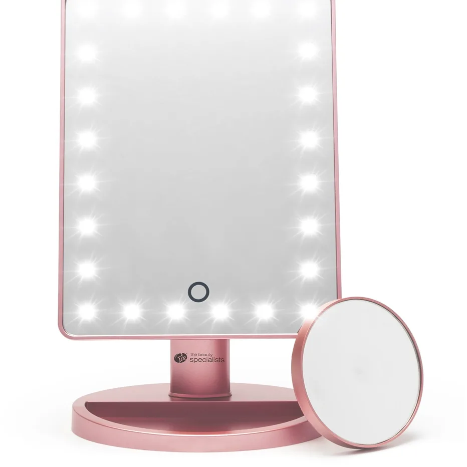 RIO 24 LED Mirror sminkspegel med LED-belysning 1 st.