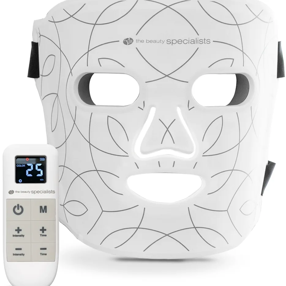RIO LED Face Mask Advanced Anti-Aging LED-kasvonaamio 1 kpl