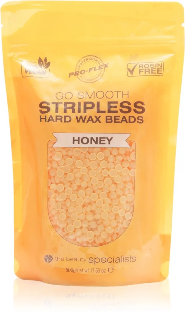 RIO Hard Wax Beads Honey voksperler til depilering 500 g