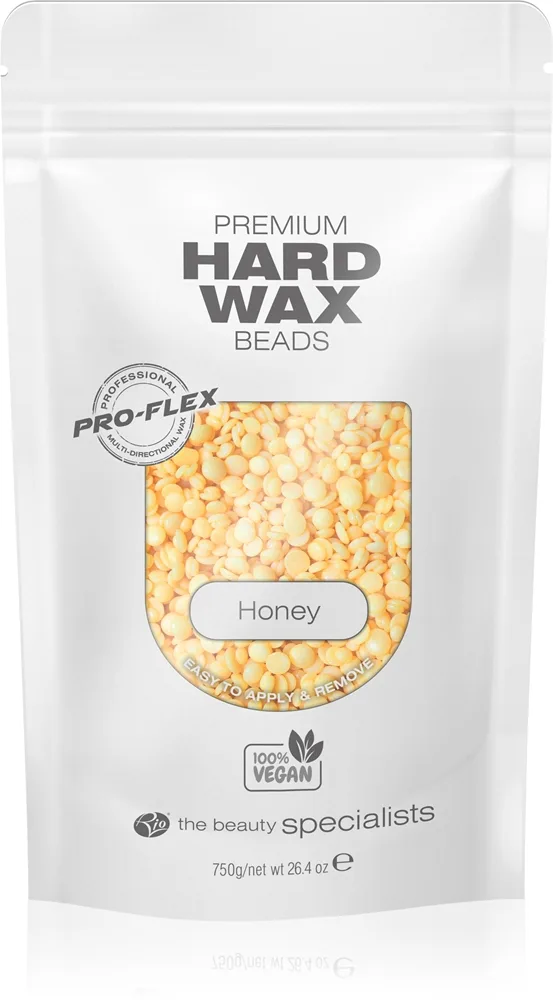 RIO Hard Wax Beads Honey Wachsstreifen zur Depilation 750 g