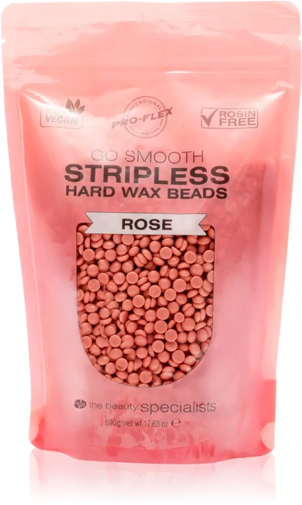 RIO Hard Wax Beads Rose voksperler til depilering 500 g