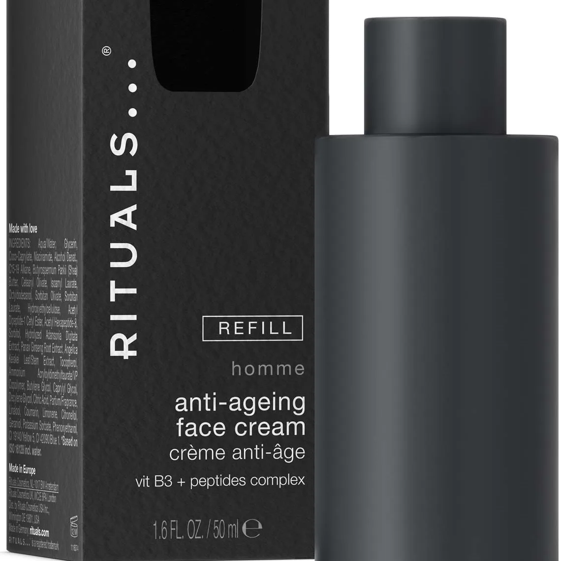 Rituals Homme Anti-Ageing Face Cream Refill - Nude - 50 ml