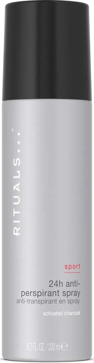 Rituals Sport 24h Anti-Perspirant Spray - Uppfriskande kol- och myntakomplex 200 ml