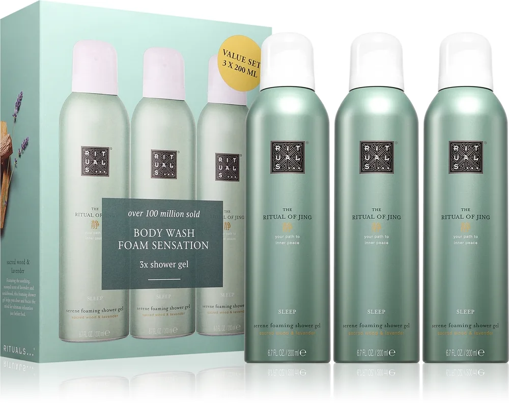 RITUALS The Ritual Of Jing Duschskum 3x200 ml