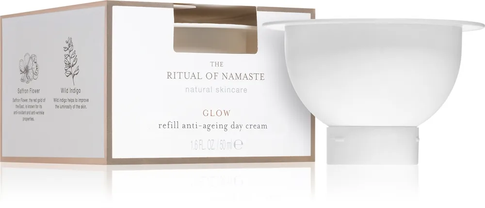 RITUALS The Ritual of Namaste nuorentava ja kirkastava päivävoide täyttöpakkaus 50 ml