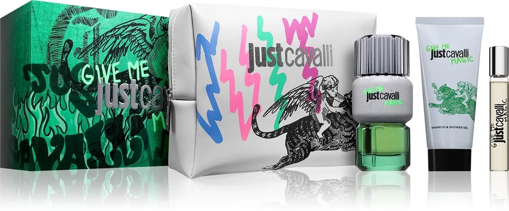 Roberto Cavalli Just Cavalli Give Me Magic For Him lahjasetti miehille