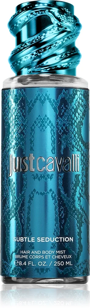 Roberto Cavalli Just Cavalli Subtle Seduction hajustettu vartalo- ja hiussuihke naisille 250 ml
