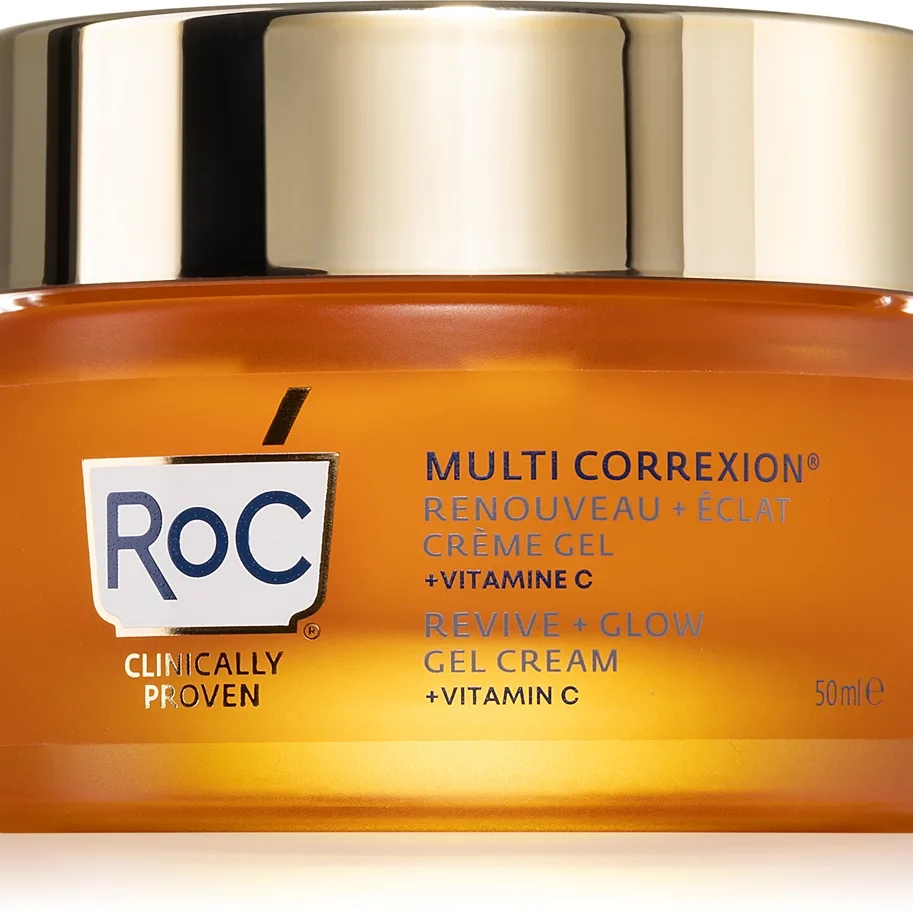RoC Multi Correxion Revive + Glow Gel-creme med lysende effekt 50 ml