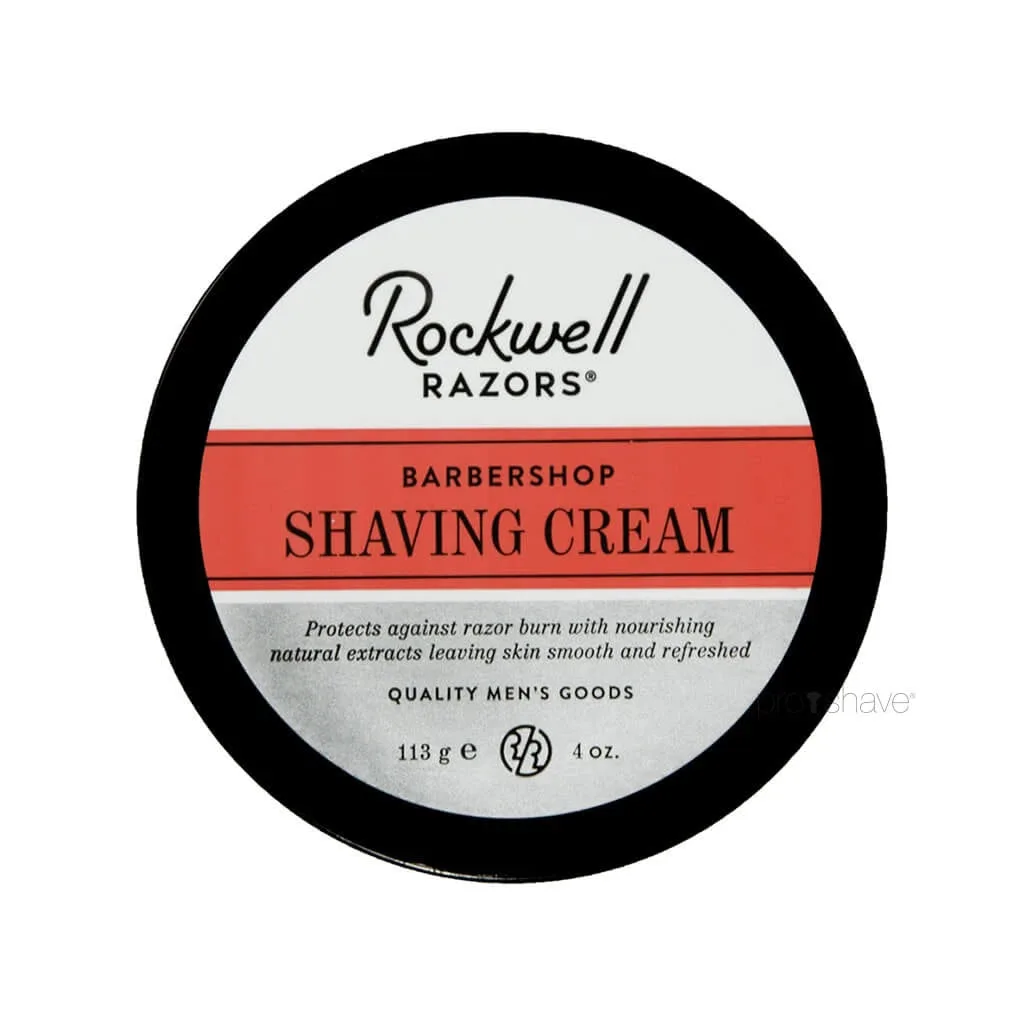 Rockwell Razors Barbercreme, Barbershop Scent, 113 gr.