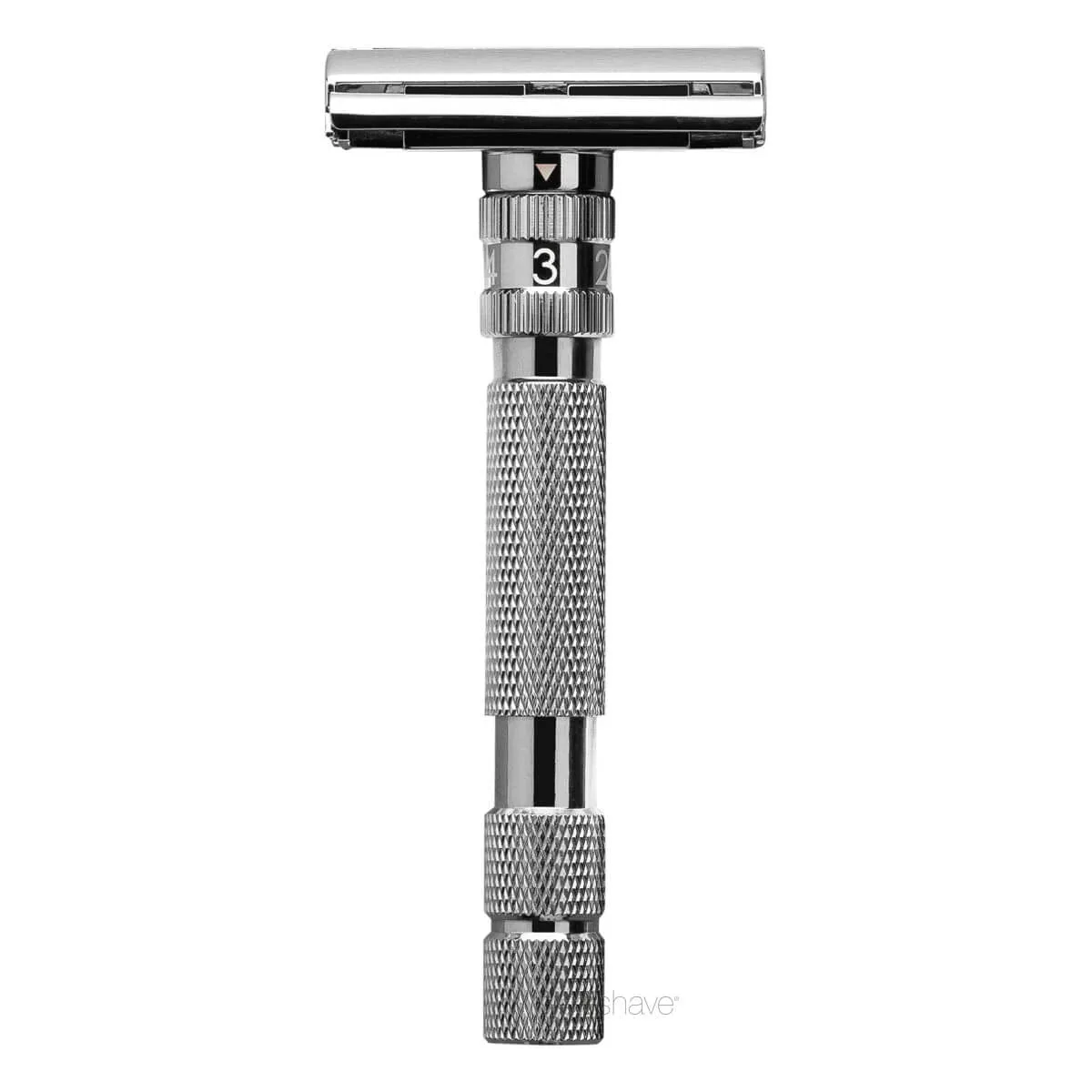 Rockwell Razors T2 Justerbar DE-Skraber, Gunmetal