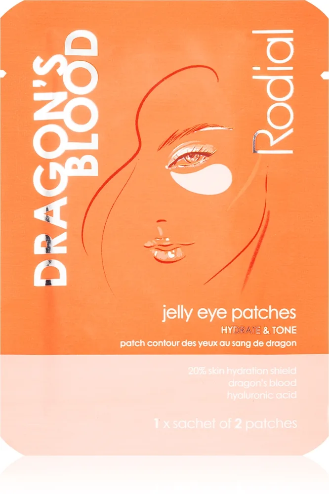 Rodial Dragon's Blood Jelly Eye Patches 4 kpl