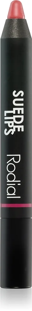 Rodial Suede Lips mattahuulipuna kynässä sävy Black Berry 2,4 g