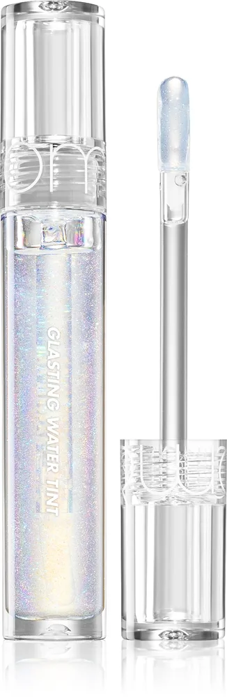 rom&nd Glasting Water Gloss Glitrende læbeglans med glitter Skygge 00 Meteor Track 4.3 g