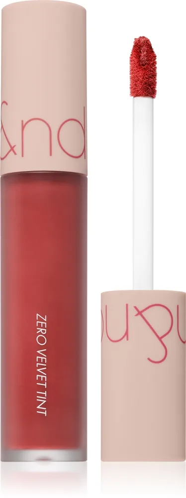 rom&nd Zero Velvet Tint voidemainen huulipuna antaa mattavaikutelman sävy #22 Grain Nude 5,5 g
