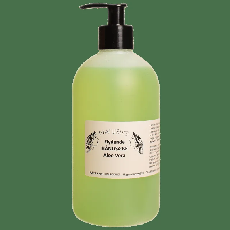 Rømer Natur Produkt Aloe Vera Håndsæbe m. Pumpe - 300 ml.