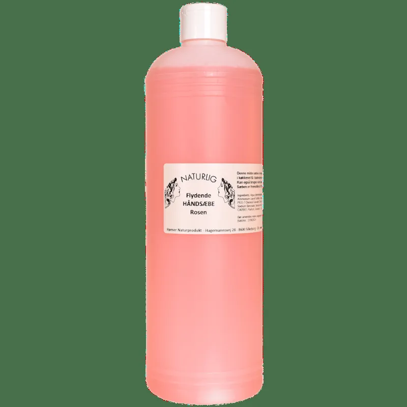 Rømer Håndsæbe Flydende Rose Genfyld (1000 ml)