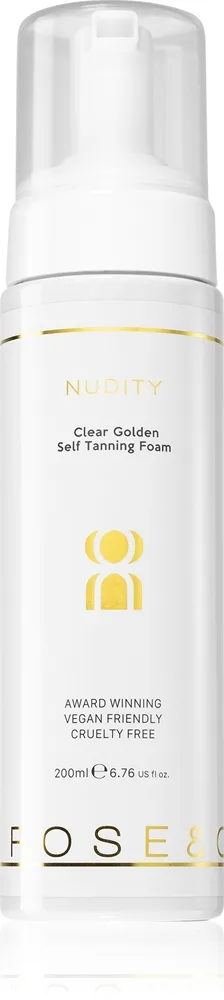 Rose & Caramel Nudity transparent selvbrunerskum 200 ml