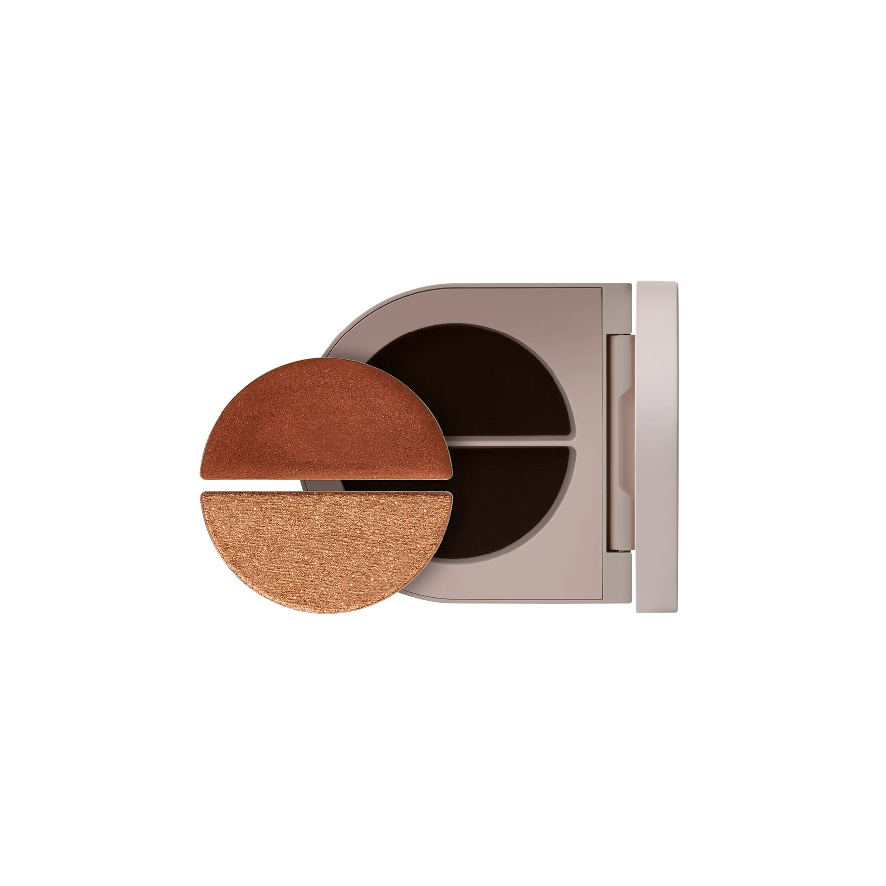Rose Inc Satin And Shimmer Duet Eyeshadow Satin Copper And Copper Shimmer