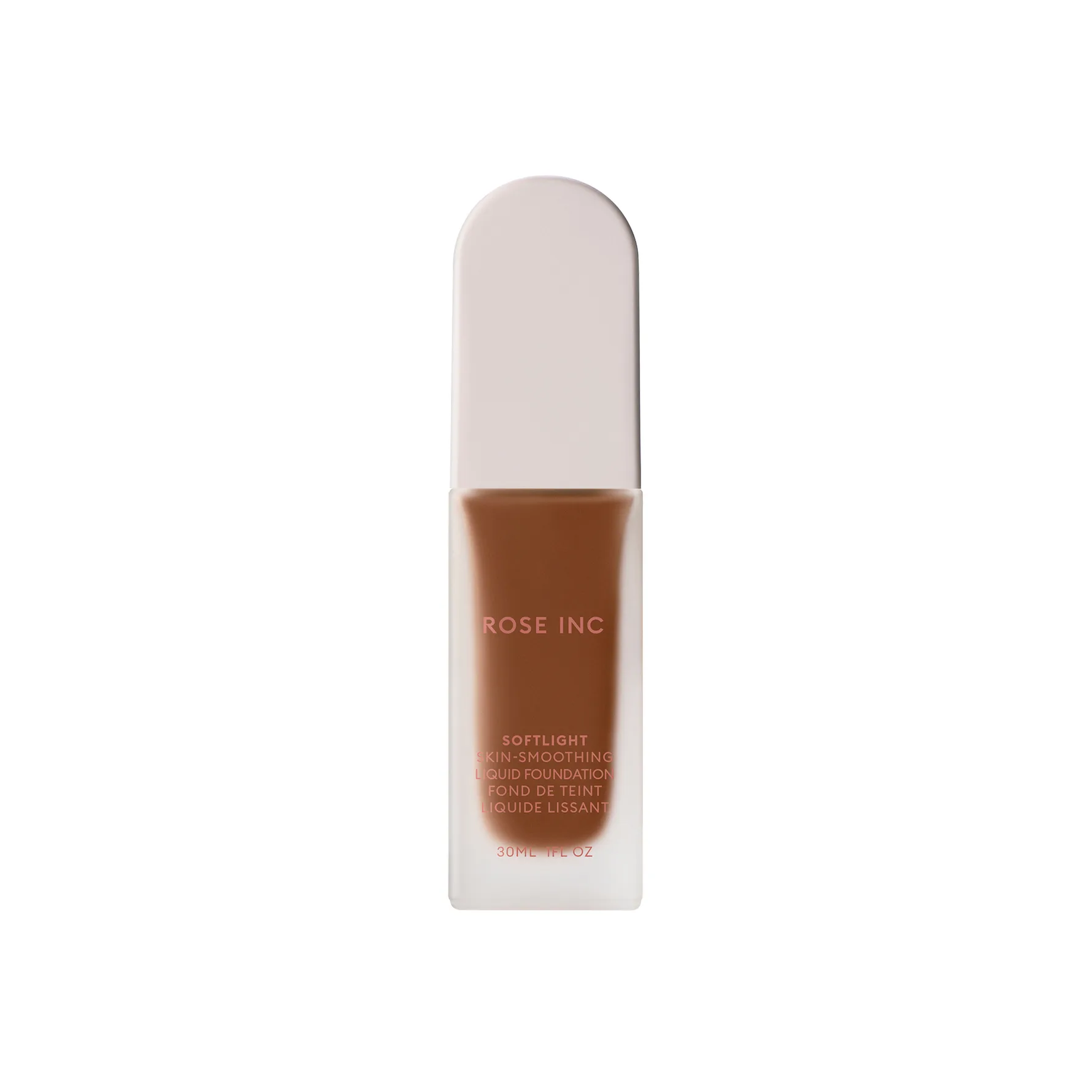 Rose Inc Softlight Skin-Smoothing Liquid Foundation 29N Deep with Natural Red Undertone