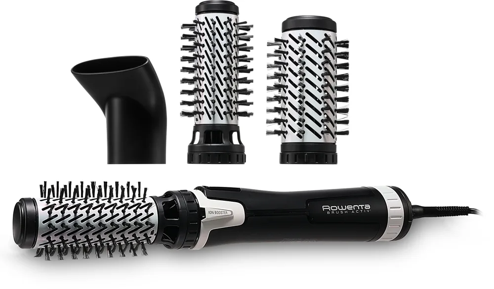 Rowenta Brush Activ Volume Shine CF9530F0 kuumailmaharja Purple 1 kpl