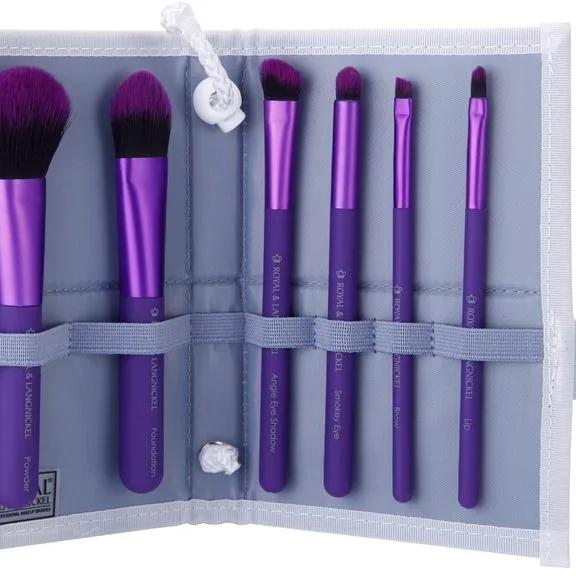 Royal and Langnickel Moda Total Face Set av borstar 6 st.