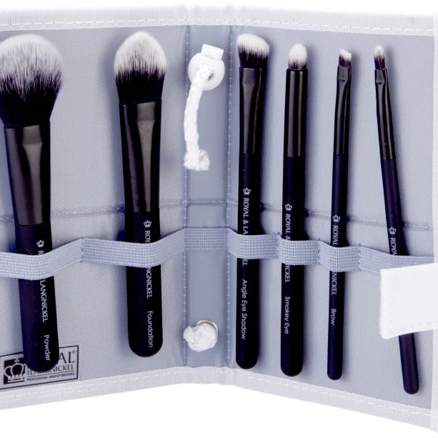 Royal and Langnickel Moda Total Face Set av borstar 6 st.