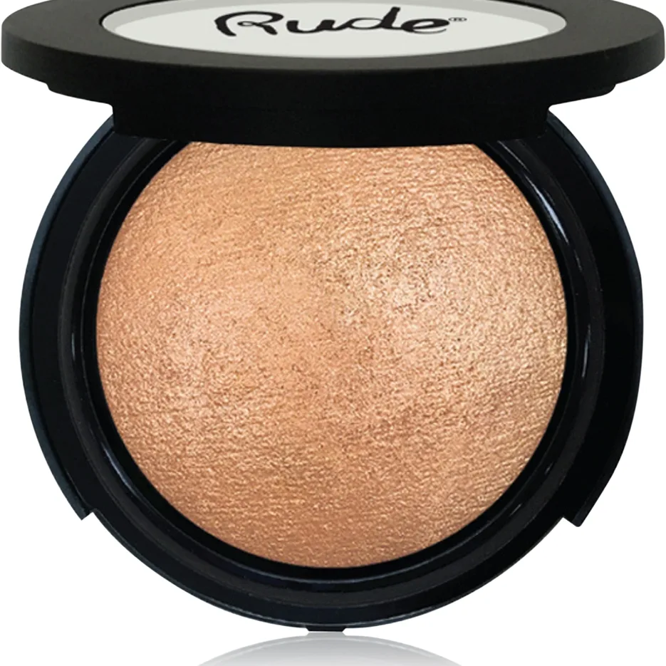 Rude Cosmetics Baked Highlighter Professionel highlight presset pudder Skygge Pixie Dust 10 g